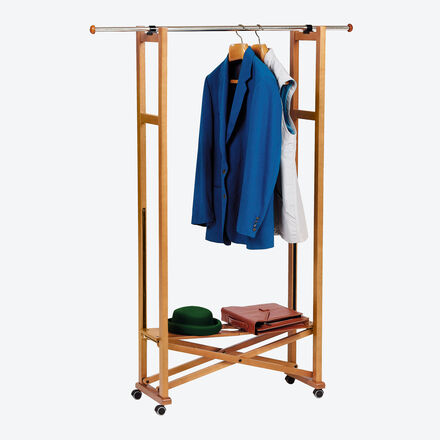 Produktbild fr 'Falt-Garderobe trgt 50 kg, passt in 15 cm breite Nischen'