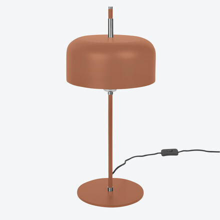 Produktbild fr 'Farbige Lambert Tischlampe mit kleinen Edelstahl-Elementen'