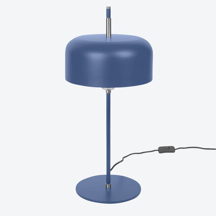 Produktbild fr 'Farbige Lambert Tischlampe mit kleinen Edelstahl-Elementen'