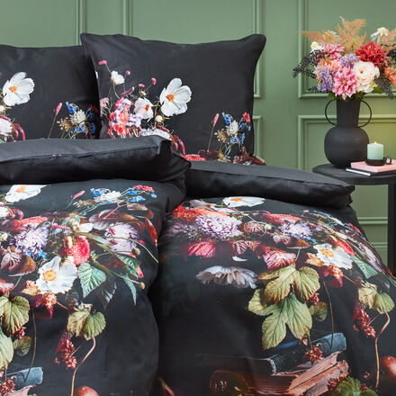 Produktbild fr 'Feine Satin-Bettwsche im extravaganten Look'