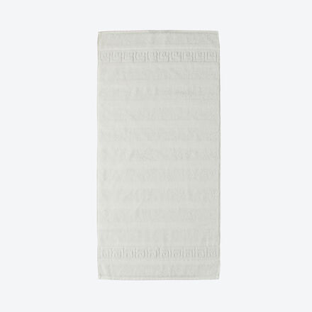 Produktbild fr 'Flauschige Handtuchserie mit feiner Mander-Bordre'