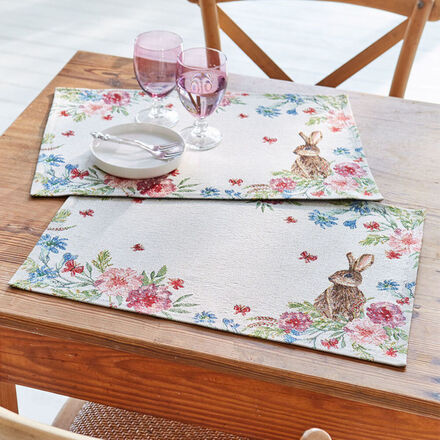 Produktbild fr 'Frhliche Gobelin-Ostertischsets'