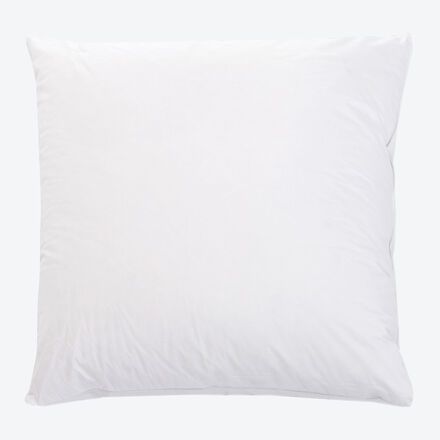 Produktbild f�r 'Garniture de coussin d�coratif - plumes de canard 100 %, enveloppe coton, ind�formable'