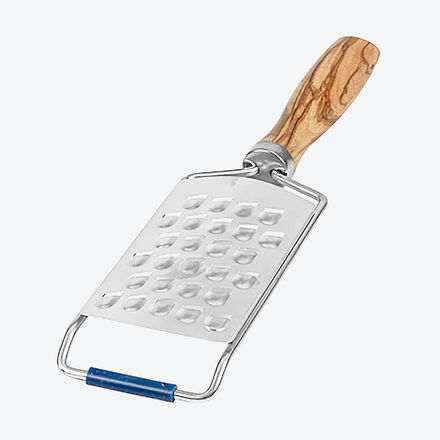 Produktbild fr 'Gemsereibe: Ultrascharfe Laser-Cut-Spezialreiben mit edlen Olivenholz Griffen'