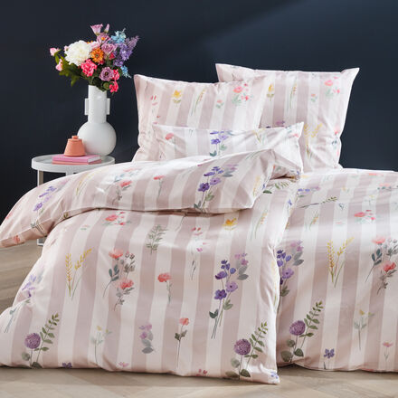 Produktbild f�r 'Gestreifte Bettw�sche, Komfort-Satin, 2 Gr��en'