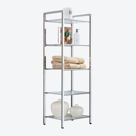 Produktbild fr 'Glasregal 5er: Elegante Glasregale ergnzen jedes Wohn- und Badambiente'
