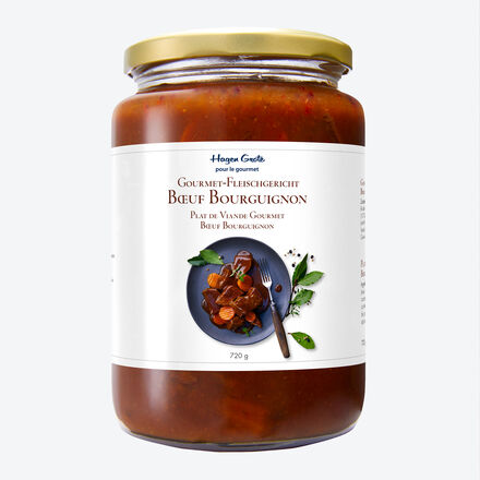 Produktbild fr 'Gourmet-Klassiker im Glas: Edles Boeuf Bourguignon minutenschnell zubereitenn'