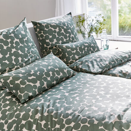 Produktbild fr 'Grafisch gemusterte Satin-Bettwsche in Atelier-Qualitt'
