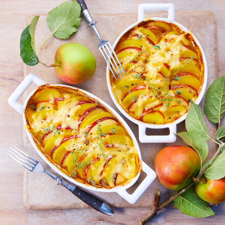 Produktbild fr 'Gratin aux deux pommes Apfel-Kartoffelgratin'