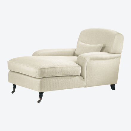 Produktbild fr 'Grozgige Lambert Chaiselongue mit langer Armlehne links'