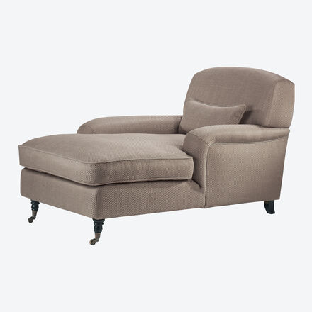 Produktbild fr 'Grozgige Lambert Chaiselongue mit langer Armlehne links'
