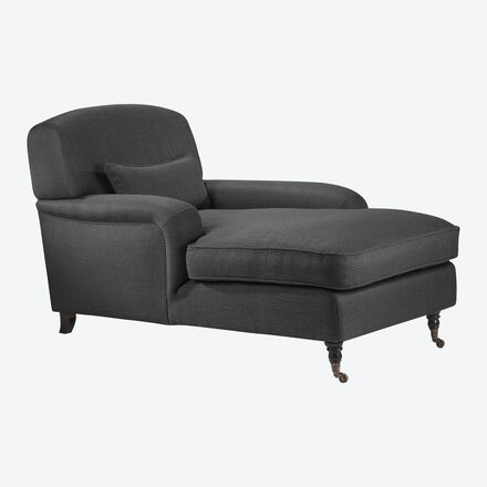 Produktbild fr 'Grozgige Lambert Chaiselongue mit langer Armlehne rechts'
