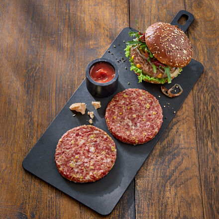Produktbild f�r 'Hagen Grote Entenfleisch-Patties mit Cheddar, 2 x 150 g'
