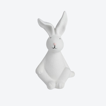 Produktbild fr 'Handbemalte Hasenfigur aus Porzellan'