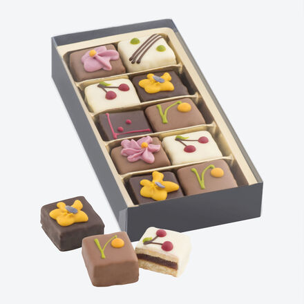 Produktbild fr 'Handgefertigte Petits Fours liebevoll dekoriert, Petit Four'