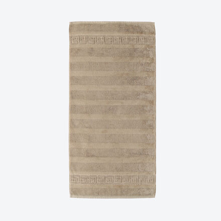 Produktbild fr 'Handtuchserie mit Veloursstreifen - 100 % Baumwolle, 4 Gren, 5 Farben'