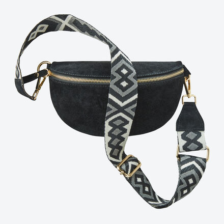 Produktbild fr 'Hfttasche aus Velours-Leder'
