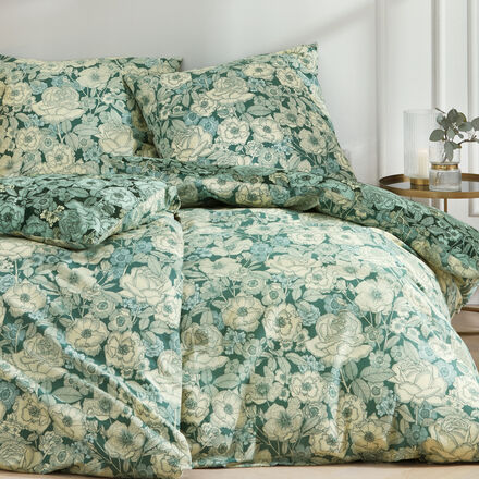 Produktbild fr 'Ideal fr khle Nchte - wrmende Twill-Wende-Bettwsche, Bettbezug, Kissenbezug, Bettzeug, Schlafzimmertextilien'