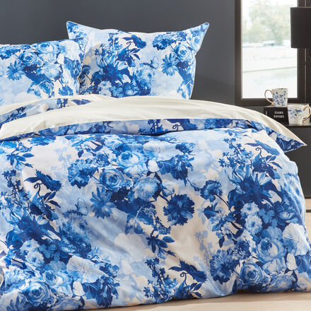 Produktbild fr 'Ikonischer Blumen-Bettwsche aus weichem Bio-Satin'
