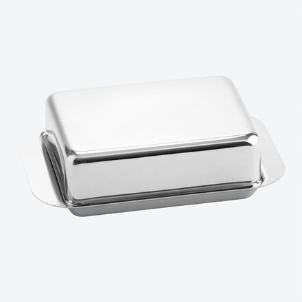 Produktbild fr 'Immer saubere, streichzarte Butter: Edelstahl-Butterdose frs Khlschrank-Butterfach'