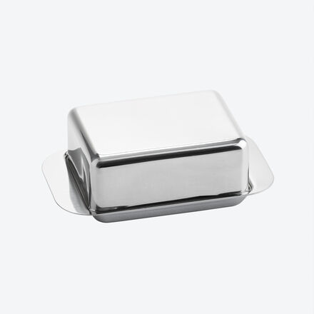 Produktbild fr 'Immer saubere, streichzarte Butter: Edelstahl-Butterdose frs Khlschrank-Butterfach'