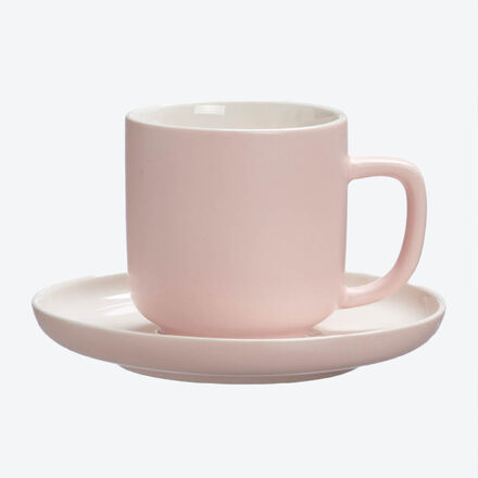 Produktbild f�r 'Kaffeetasse mit Untertasse in skandinavischem Design'