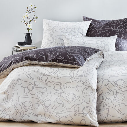 Produktbild f�r 'Katzen-Bettw�sche zum Wenden, 2 Gr��en'