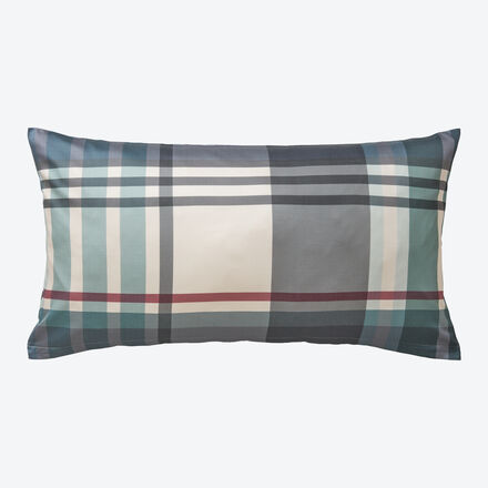 Produktbild fr 'Kissenbezug 40 x 80 cm zur Baumwoll-Bettwsche mit Tartan Dessin, Bettbezug, Kissenbezug, Bettzeug, Schlafzimmertextilien'