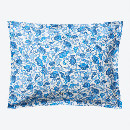 Produktbild fr 'Kissenbezug 40 x 80 cm zur floralen Satin-Bettwsche'