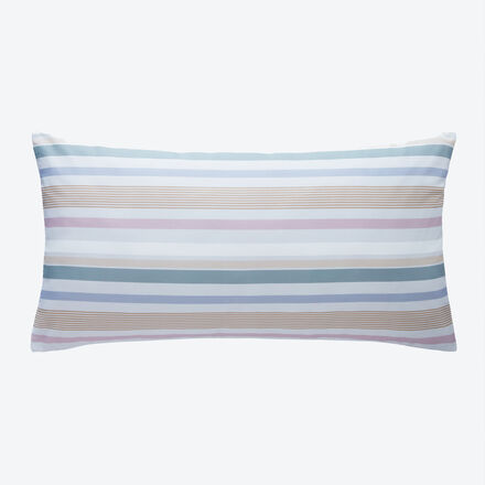 Produktbild fr 'Kissenbezug 40 x 80 cm zur gestreiften Satin-Bettwsche Pastell'
