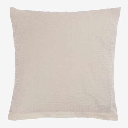 Produktbild fr 'Kissenbezug 40x40 cm: Federleichte Mako-Seersucker-Bettwsche'