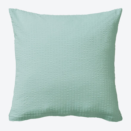 Produktbild fr 'Kissenbezug 40x40 cm: Federleichte Mako-Seersucker-Bettwsche'