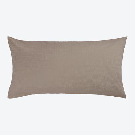 Produktbild fr 'Kissenbezug 40x80 cm: Federleichte Mako-Seersucker-Bettwsche'