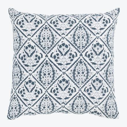 Produktbild fr 'Kissenbezug - 50/50 cm, 100 % Baumwolle, handbedruckt'