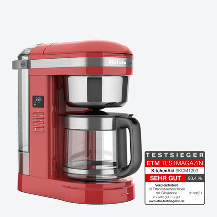 Produktbild fr 'KitchenAid Filter-Kaffeemaschine: Schwallbrhverfahren wie von Hand aufgegossen'
