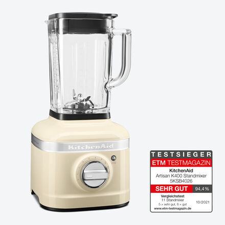 Produktbild fr 'KitchenAid Standmixer Artisan: Priert pulverfein, Passieren berflssig'