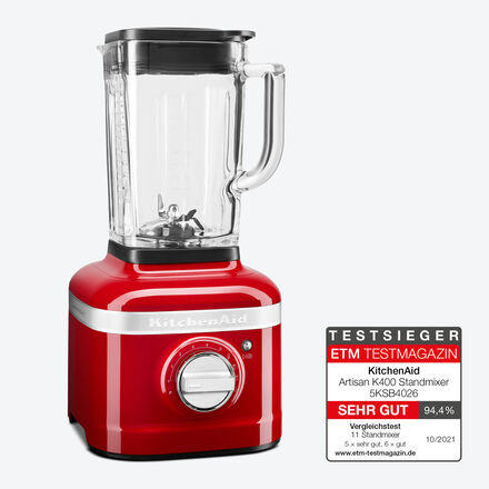 Produktbild fr 'KitchenAid Standmixer Artisan: Priert pulverfein, Passieren berflssig'