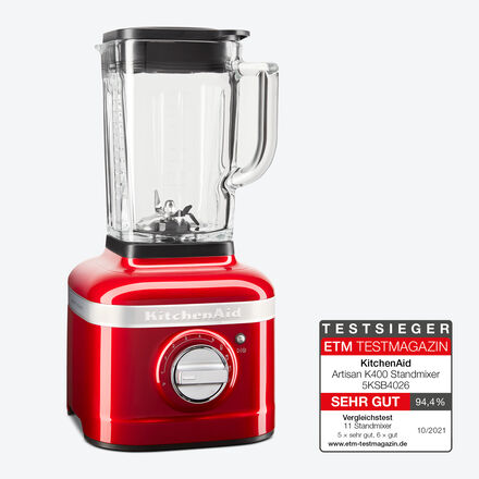 Produktbild fr 'KitchenAid Standmixer Artisan: Priert pulverfein, Passieren berflssig'