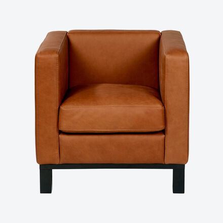 Produktbild fr 'Klassiker der Moderne: Lambert Clubsessel aus Rancho-Leder, Relaxsessel. Fernsehsessel, Couch'
