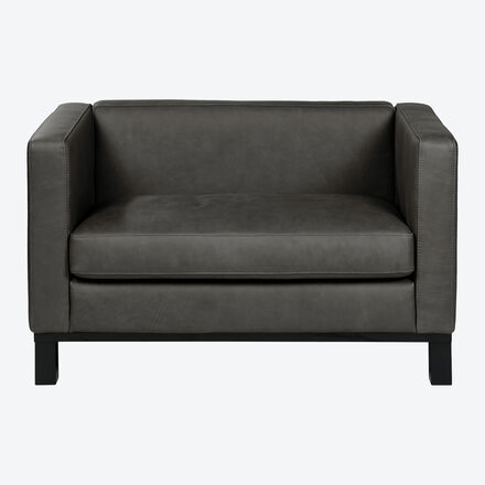 Produktbild fr 'Klassiker der Moderne: Lambert Zweisitzer aus Rancho-Leder, Relaxsessel, Sofa, Fernsehsessel, Couch'