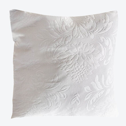 Produktbild fr 'Klassische Matelass-Kissenhlle mit elegantem Reliefdekor'
