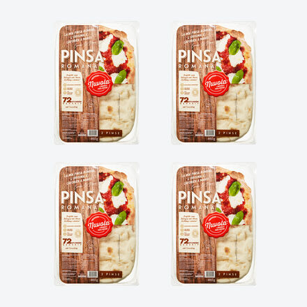 Produktbild fr 'Knusprige, glutenfreie Pinsa Romana minutenschnell backen und kstlich belegen'