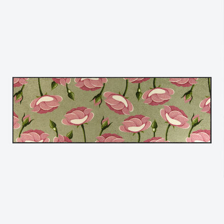 Produktbild fr 'Kchenspezial- und Sauberlaufmatte im exklusiven Rosen-Design schont Bden und Gelenke'