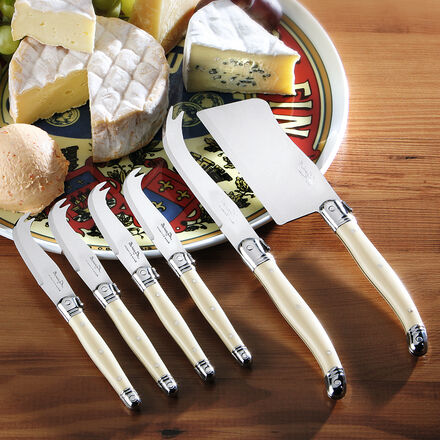 Produktbild fr 'Laguiole-Ksemesser-Set in edlem Design'