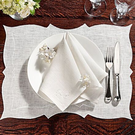 Produktbild f�r 'Leinen-Servietten: Exklusive Dessins, beste Handarbeit, dauerhafte Qualit�t'