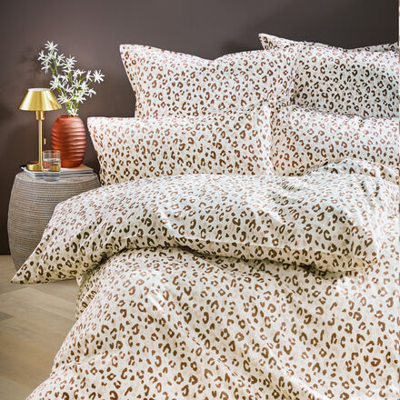 Produktbild f�r 'Leoparden-Bettw�sche - Satin-Bettw�sche, 100 % Baumwolle, 2 Gr��en'