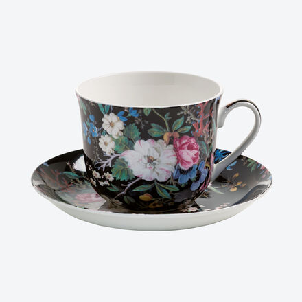 Produktbild fr 'Mix & Match-Tassen mit floralen Illustrationen aus dem 18. Jahrhundert'
