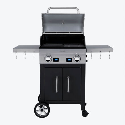 Produktbild fr 'Mobile Elektro-Grillkche: Przises Grillen bis 300 C, komfortable Handhabung'