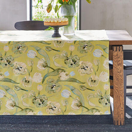 Produktbild fr 'Modern interpretierte Blumen-Tischdecke'