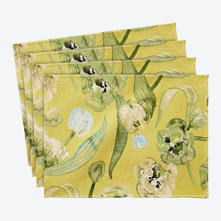 Produktbild fr 'Modern interpretierte Blumen-Tischsets'